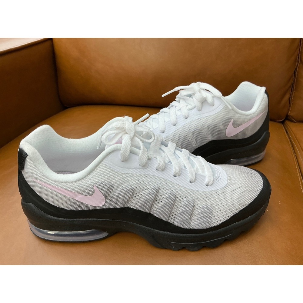 Nike Air Max Invigor Womens 8.5 White Pink Black Running Shoes - Picture 2 of 10